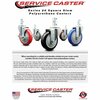 Service Caster Regency 600CASTPRHD Replacement Caster with Brake REG-SCC-SQ20S514-PPUB-RED-TLB-34